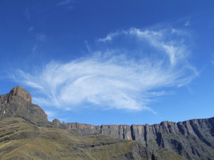 Amphitheatre from Lions Buttress