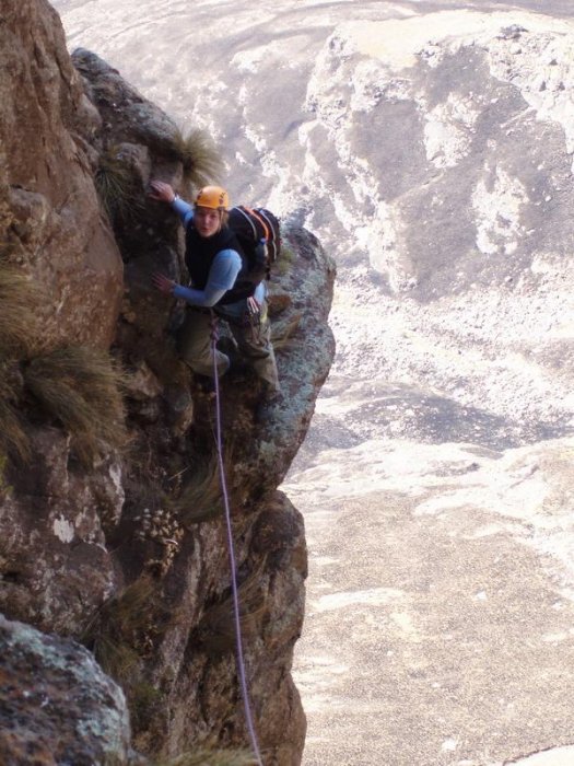 Pitch 3, Angus-Leppan route, Sentinel