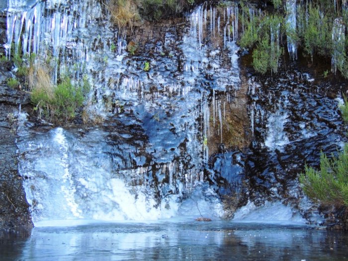 Frozen Waterfall
