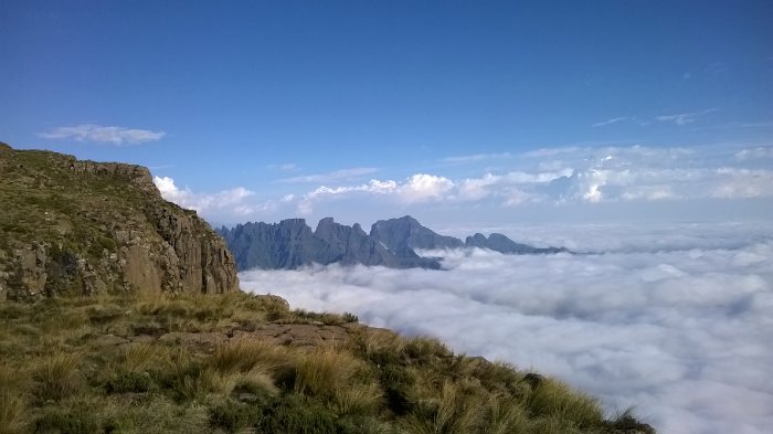 Climbing out the clouds