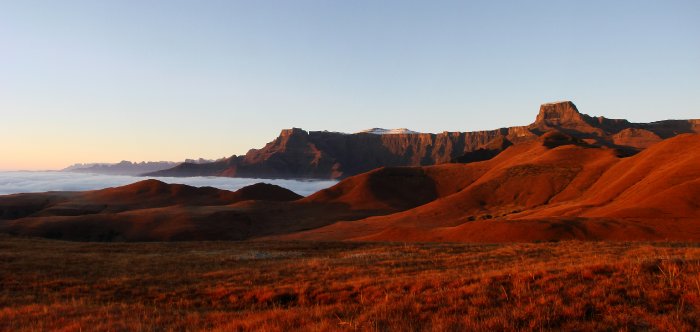 Winter Morning Glow, Amphitheatre