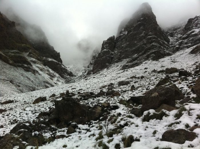 Start of Mashai Pass 16 October 2010