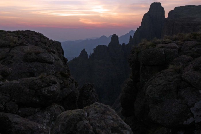 Rockeries Tower sunrise
